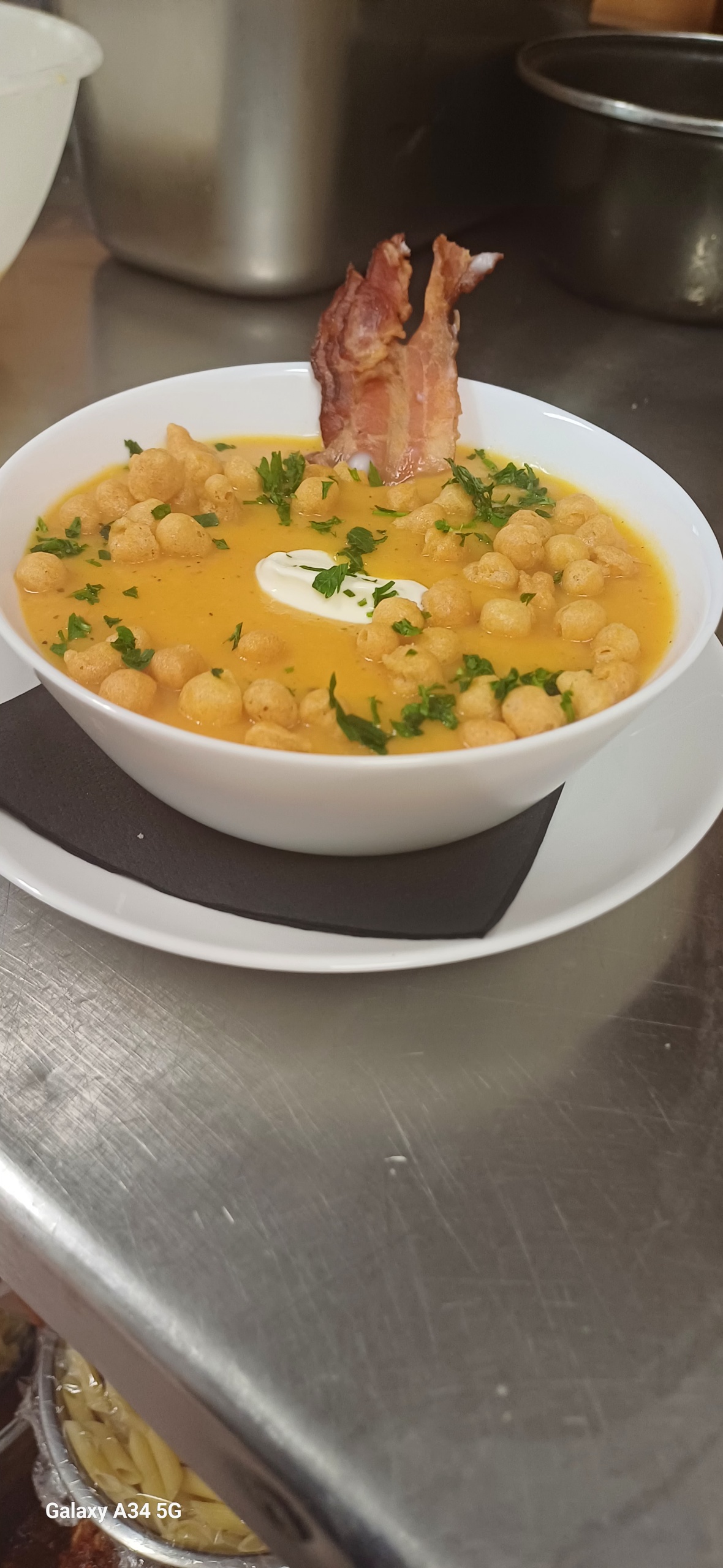 Zupa przygotowana w Bistro Polanica